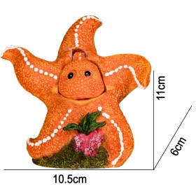 Kruger Meier Happy Starfish aquarium decoration